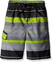 [Kanu Surf] Big Boys' Specter Stripe Swim Trunk