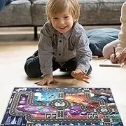 Inflatable Tummy Time Mat | Premium Baby Water Play Mat for Infants and | Baby Toys for 3 to 24 Months | Strengthen Your Baby's Muscles | Portable