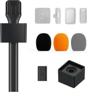 Mic Handle for DJI RODE Microphone Handheld Stand Wireless GO Interview Rig All