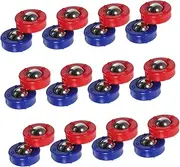 BESPORTBLE 24pcs Shuffleboard Mini Curling Game Accessories for Use Safe for Desktop Play Develops Hand Eye Coordination