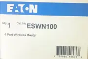 EATON ESWN100 4 Port Wireless Router MDWR150 Model IP1006RRV2