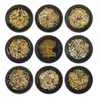 Nail Decoration Gems Nail Decals Glitter Rhinestone Charms Nail Art Jewelry Set