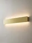 Beacon Lighting Jones 620mm 2 Light LED Colour-Shifting Wall Sconce in Brass