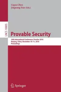 在飛比找博客來優惠-Provable Security: 10th Intern