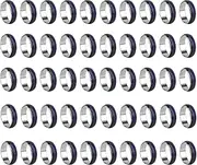 [Marsrut] 50Pcs Wholesale Lots Pack Mood Rings Vintage Mixed Color Changeable Emotion In Bulk Cheap For Adults Mens Women Teen Bands Comes In A Box Mixed Size 6-10 Jewelry Gifts Valentines Birthday Party, Metal