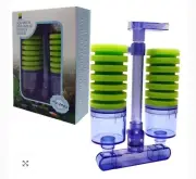 Aquarium Filter Fish Tank Air Pump Bio Filter Sponge Filter Dual Action Shrimp