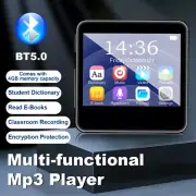 MP3 Player 4GB HiFi Lossless Sound Bluetooth Clip Music Voice Recorder FM Radio