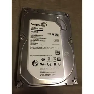 二手 希捷 Seagate 1TB SATA 3.5吋 硬碟 ST1000DM003