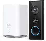 eufy Security, Video Doorbell S220 (Battery-Powered) Kit, Security Camera - 2K Resolution, 180-Day Battery Life, Encrypted Local Storage, No Monthly Fees, Built-in Storage, Motion Only Alert