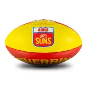 Team AFL Football Sherrin Leather size 5 Training Football