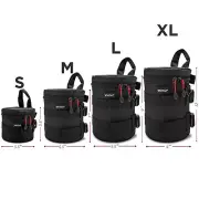 Waterproof Well Padded Zippered DSLR Camera Lens Case Protector Bag Case Set