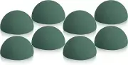 8 Pcs Half Ball Floral Dry Foam Green Floral Foam round Foam Block Dry Foam Ball