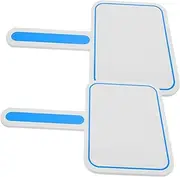 TEHAUX 2pcs Score Board Dry Easel Erase Board Dry Erase Paddle White Board Dry Erase White Board Paper Dry Erase Board Small White Erase Board Small Marker Board Writing Whiteboard Foam
