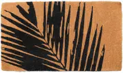 Fern 100% Coir Doormat - 45 x 75 cm - Entry Mat, Welcome Mat, Door mat, Non Slip, Anti Slip, Front Door, Waterproof, Durable