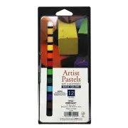Pro Art Artist Pastels Soft & Blendable 12 Basic Colors