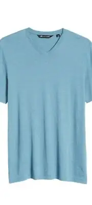 NWT Travis Mathew Trumble Light Blue VNeck Shirt Mens Medium
