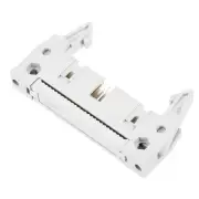 26P Dual Rows 2.54mm Shrouded IDC Male Header Crimp Connectors Pack of 1