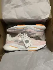 Adidas Solar Glide 5 Women's White Silver Orange Boost Shoes Sneakers GX5496 NEW