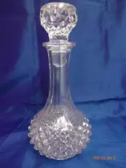 STUNNING LEAD CRYSTAL DECANTER CRISTAL D'ARQUES MADE IN FRANCE