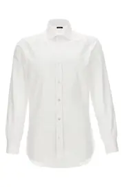 BARBA Textured Cotton Shirt