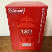 Coleman 120th Anniversary Seasons Lantern 2021 Red Limited Classic Coleman NEW