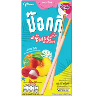 🧸TJ 泰國 Pocky 聖誕節限定 夏日限定 青蘋果口味 水蜜桃荔枝法式莓果風味棒 草莓桃子 Glico 固力果