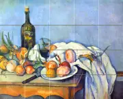 30 x 24 Art Ceramic Mural Backsplash Bath Cezanne Tile #218