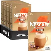 [NESCAFÉ] Cappuccino Strong Coffee Sachets 40 Pack, 4 x 10 Pack
