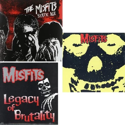 Misfits - Legacy Of Brutality & Collection & Static Age [New LP Vinyl Bundle]