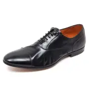 D4370 scarpa classica uomo nero HENDERSON FUSION vintage shoe man