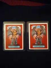 2017 GPK Battle of the Bands Jack Sabbath & Oozing Ozzy Card Set #1a & 1b of 10