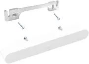 [EMAQUIN] Wall Mount Bracket for SONOS RAY Soundbar(Sturdy Metal,Enduring Paint Finish,Easy Install on The Wall,Compatible with Sonos Ray,White)