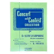 Concert and Contest Collection Eb Alto Saxophone Solo W/Piano New Hal Leonard