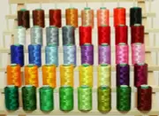 New Large 40 Machine Embroidery Threads for Brother