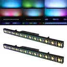 2PCS 100W RGB LED Wall Washer Light Bar DMX Stage DJ Disco Party Wash Bar Lights