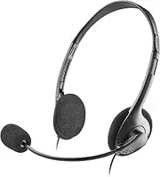 NGS MS103 MAX Wired Headphones, Wired Computer Headphones, Headphones with Microphone, Adjustable Headset and Microphone, Volume Control, Jack Connection 3.5 mm, Cable Length 1.5 m