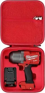 [khanka] Hard Case Replacement for Milwaukee 2767-20 M18 FUEL High Torque 1/2" Impact Wrench, Case Only