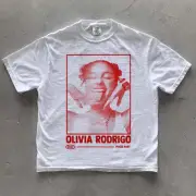 Vintage Olivia Rodrigo T-shirt, Live Guts World Tour Tee Gift for Woman and Man