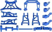 Upgrade Kit for Traxxas Slash 2WD/Stampede/Rustler 1/10 RC, Replacement Metal Full Set RC Parts