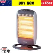 Lenoxx 1200W Halogen Heater +3 Power Settings Wide Angle Oscillation AU NEW.....