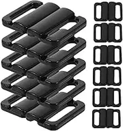TEMPNAP 100pcs Plastic Strap Slide Hook Clasp Fasteners for Swimsuits DIY Sewing Projects Durable Multipurpose Accessories for Bathing Suits and Bras