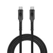 Bonelk Long-Life Easy Grip USB-C Male Charging Cable 240W/8K/60Hz 1.5m Black