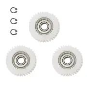 White Bike Gears With Bearing 36Teeth Wheel Hub Motor For Bafang Motor Parts Set