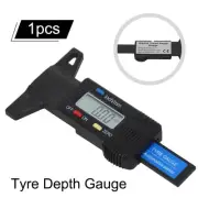 Tyre Depth Gauge Tread Motorbike Car Truck Tester with LCD and Manual Power