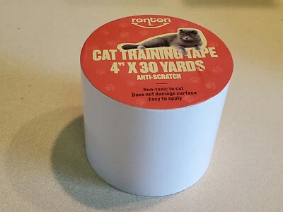 Ronton Cat Scratch Deterrent Tape 4" X 30 Yards Anti Scratch Training Tape (NEW)