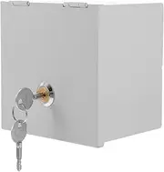 Gadpiparty Weatherproof Outdoor Electrical Box with Lockable Plug Cover Design for Security Against Theft for Motorhome Generator and Outdoor Use