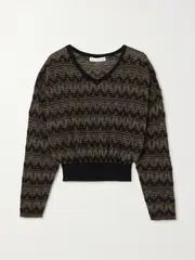 [Christopher Esber] Christopher Esber - Palais Striped Knitted Sweater - Multi - UK 10 UK 10 Multi