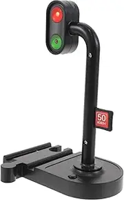 GARIOUANS Train Traffic Light Model Railway Traffic Signal Plaything for Building Material Great Decorative Effect Fun for Friends