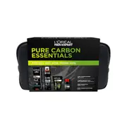 L'Oreal Men Expert Gift Pack Pure Carbon Essentials 1x Pure Carbon Shower Gel 400ml,1x Carbon Protect 4-In-1 Anti Perspirant 155g, 1x Pure Carbon Face Wash 100ml,1x Pure Carbon Moisturiser 50ml