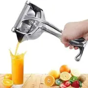 Hand Press Juicer Manual Fruit Juicer Portable Juice Presser, Metal Aluminum